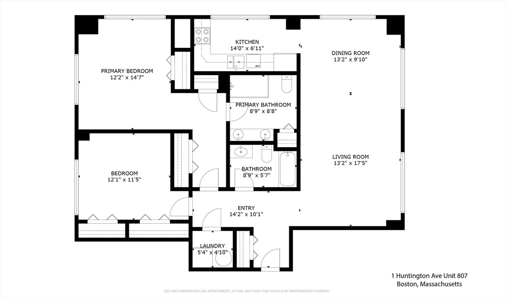 1 Huntington Ave, Back Bay