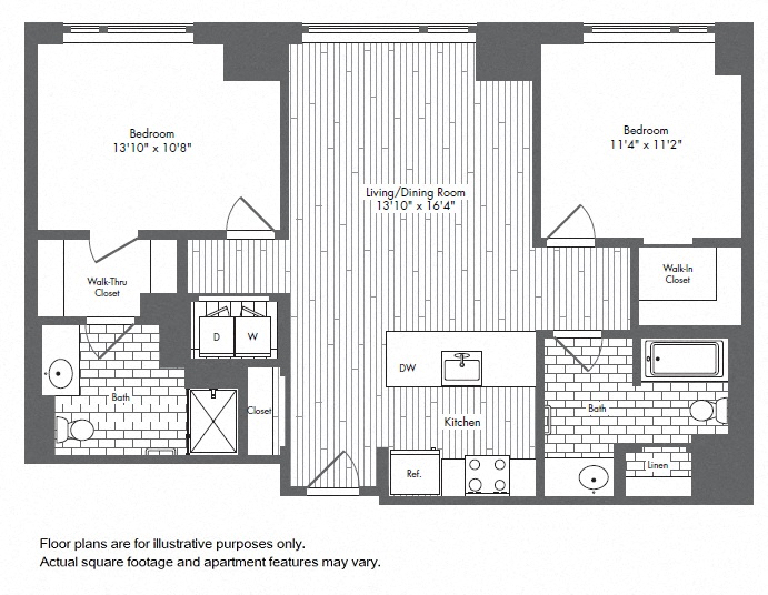 2 bed, 2 bath apartment for rent at 505 Congress St Unit 1806, Seaport District — photo 12 of 12