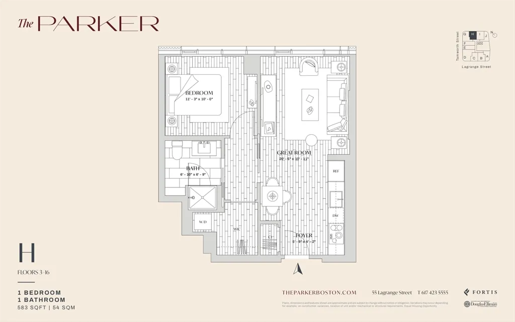 55 Lagrange St, Downtown