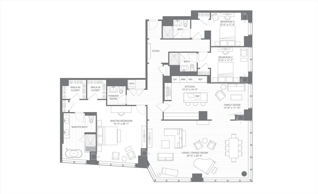 1 Franklin St, Midtown