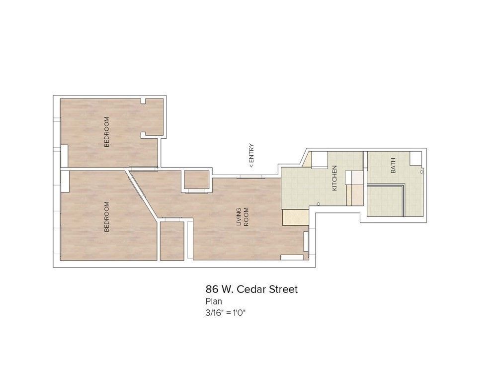 2 bed, 1 bath apartment for rent at 86 West Cedar St Unit 7, Beacon Hill — photo 11 of 11