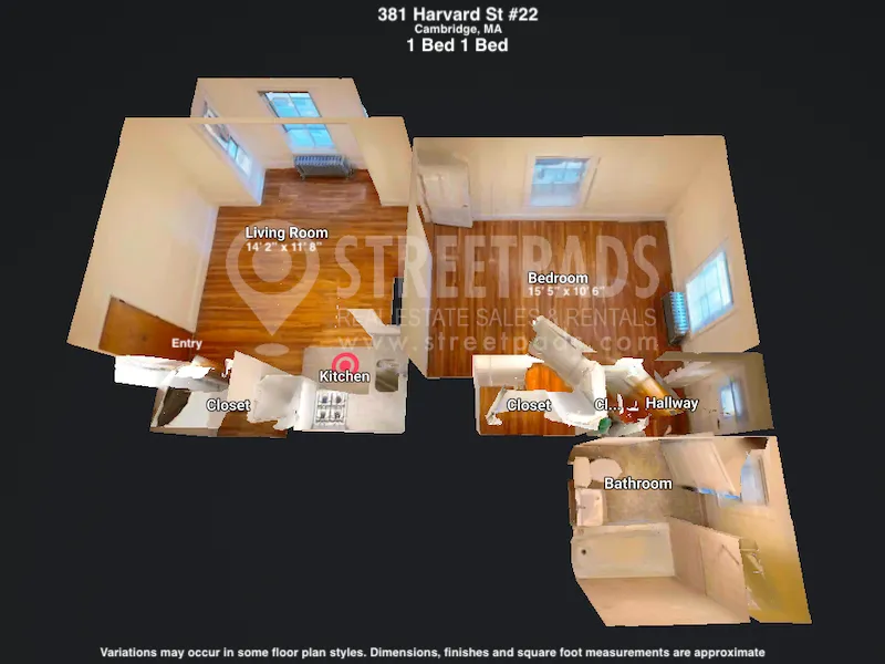 381 Harvard St, Mid-Cambridge