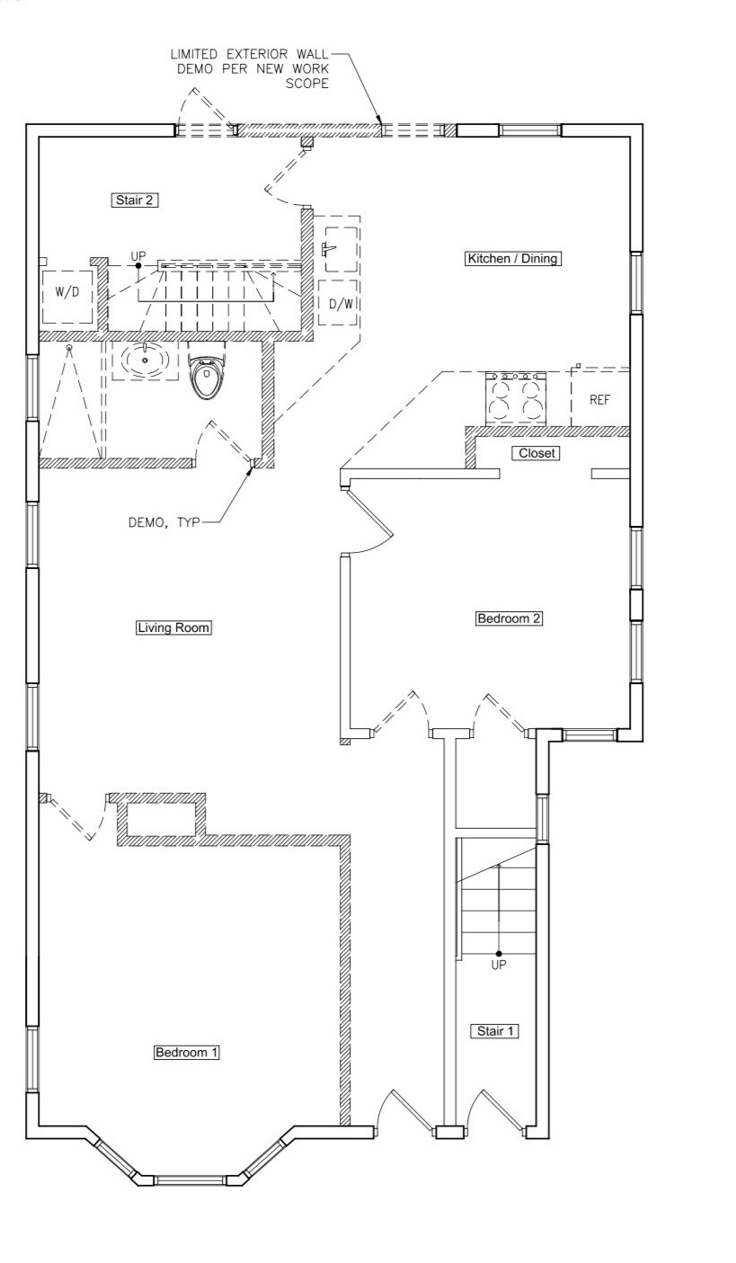 1 bed, 1 bath apartment for rent at 18 Rossmore St Unit 1, Ward Two — photo 6 of 7