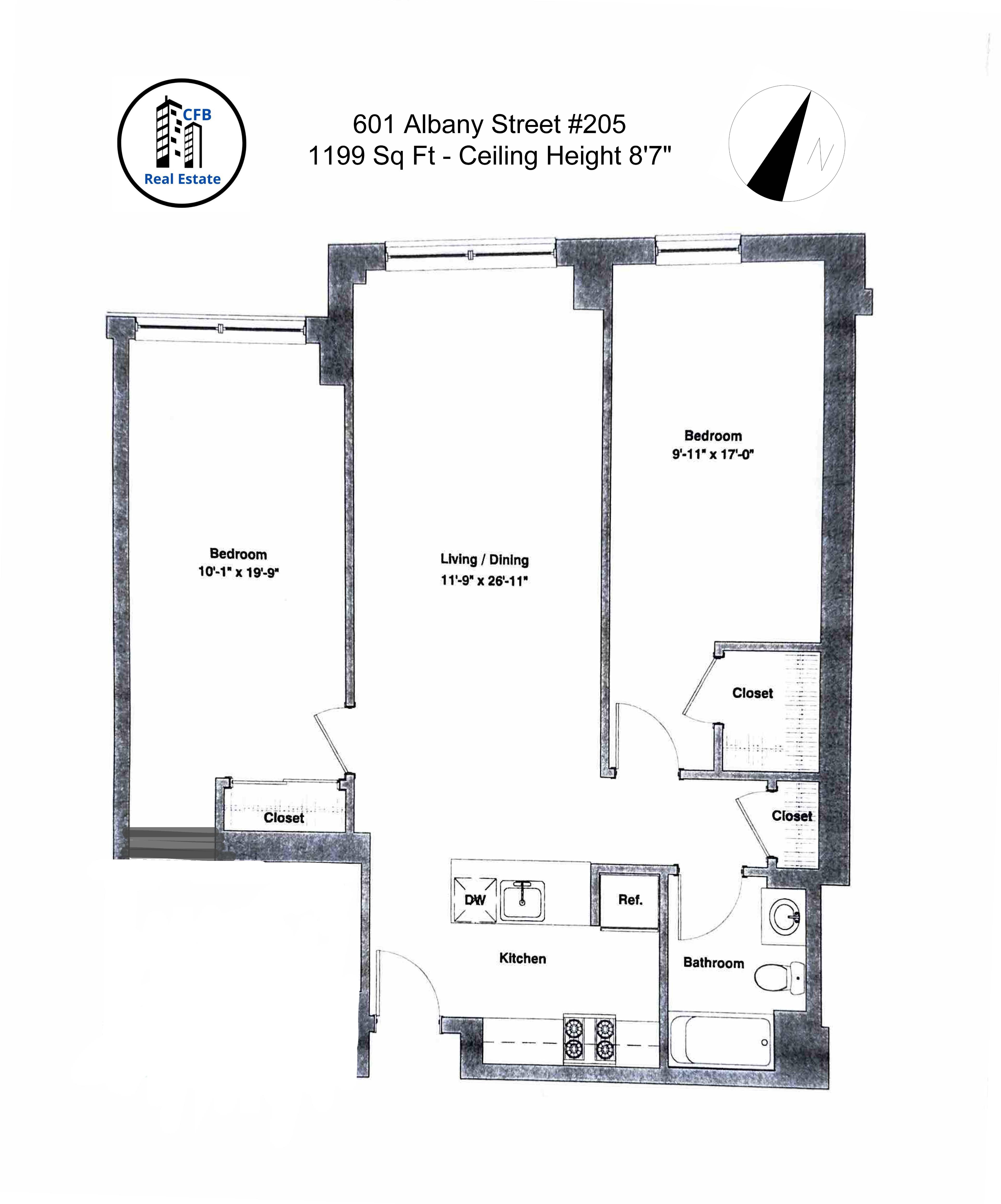 601 Albany St, South End