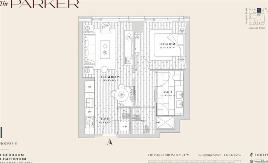 55 Lagrange, Downtown