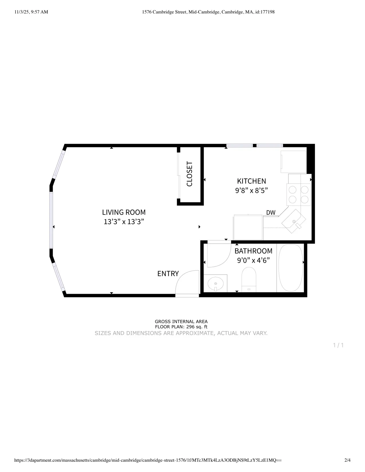 1576 Cambridge St, Mid-Cambridge