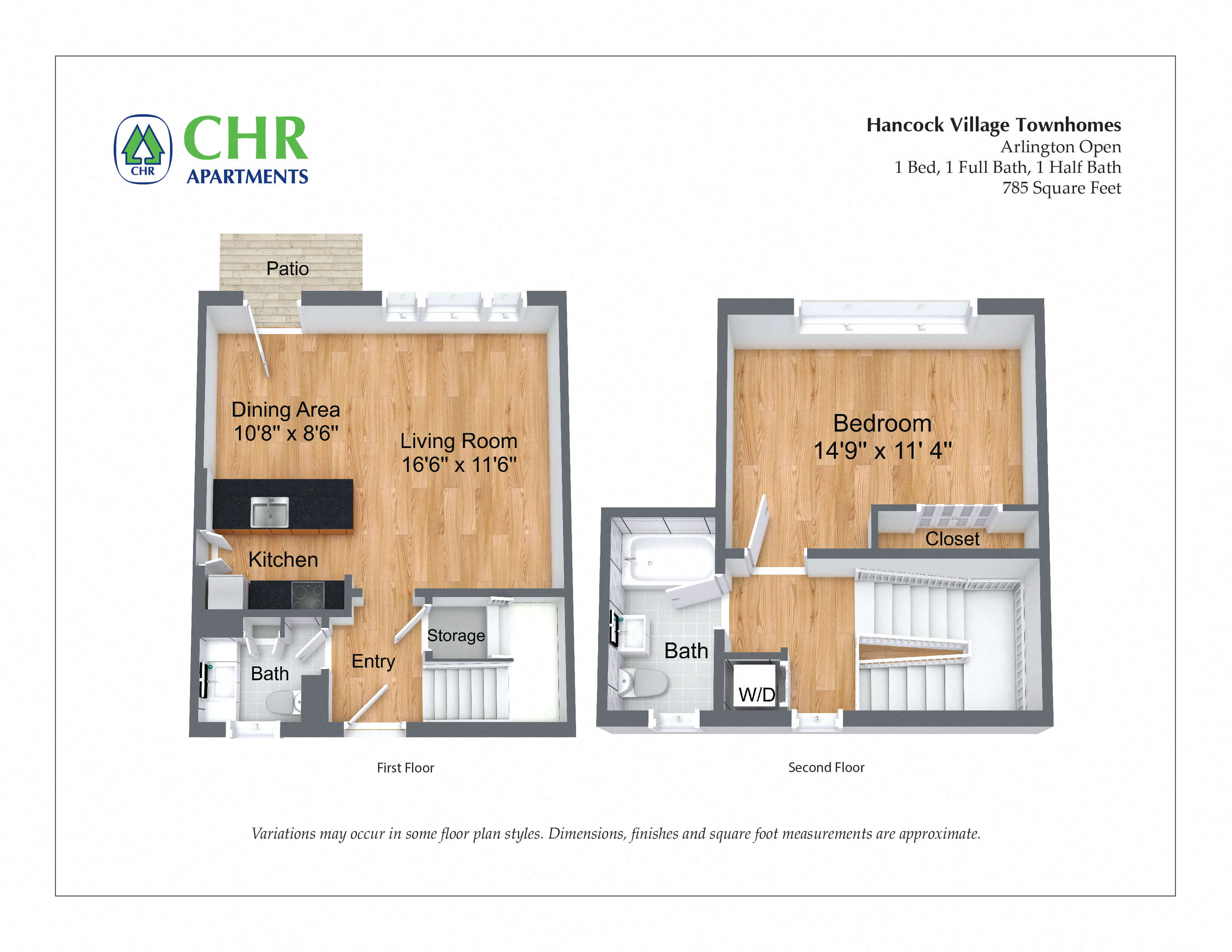 1 bed, 1.5 bath apartment for rent at 104 Independence Dr Unit 104, Chestnut Hill — photo 8 of 10
