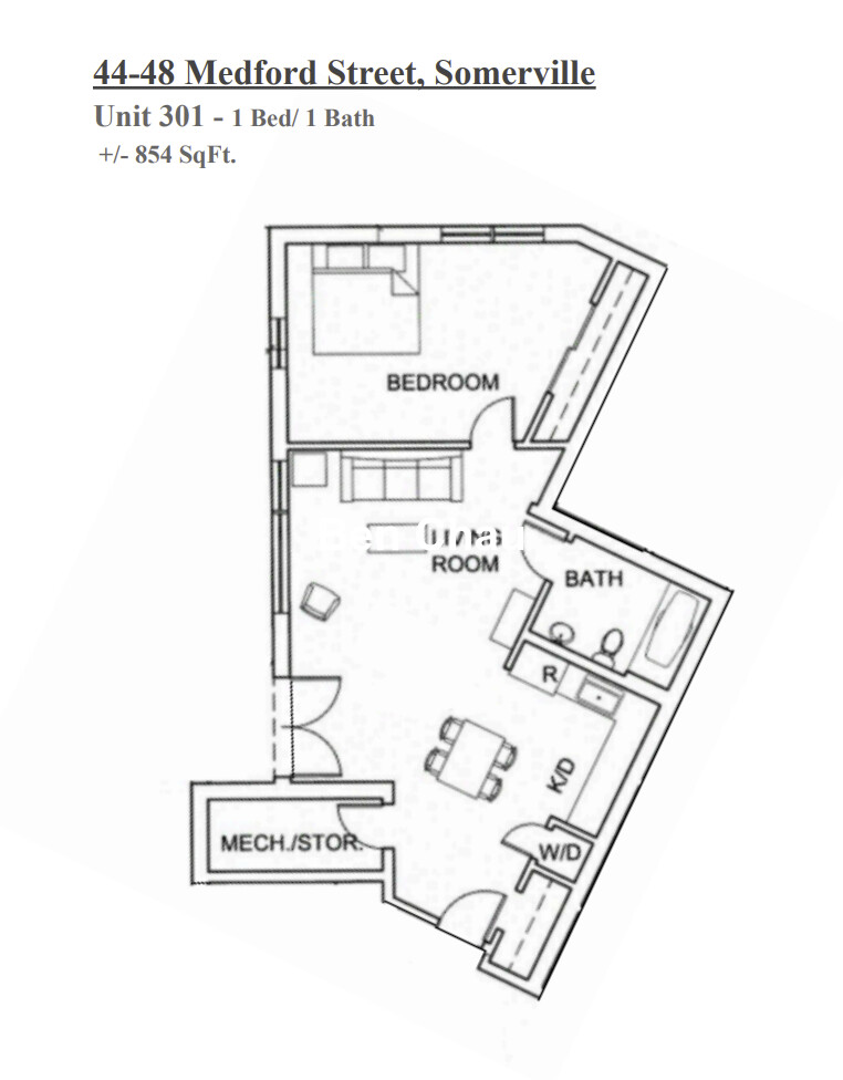 44 Medford St, Ward Two