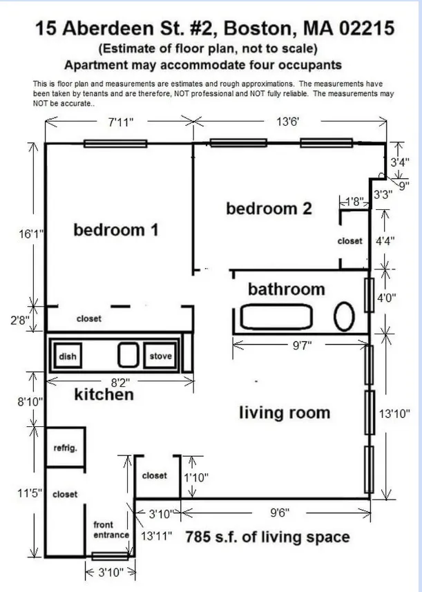 15 Aberdeen St, Fenway