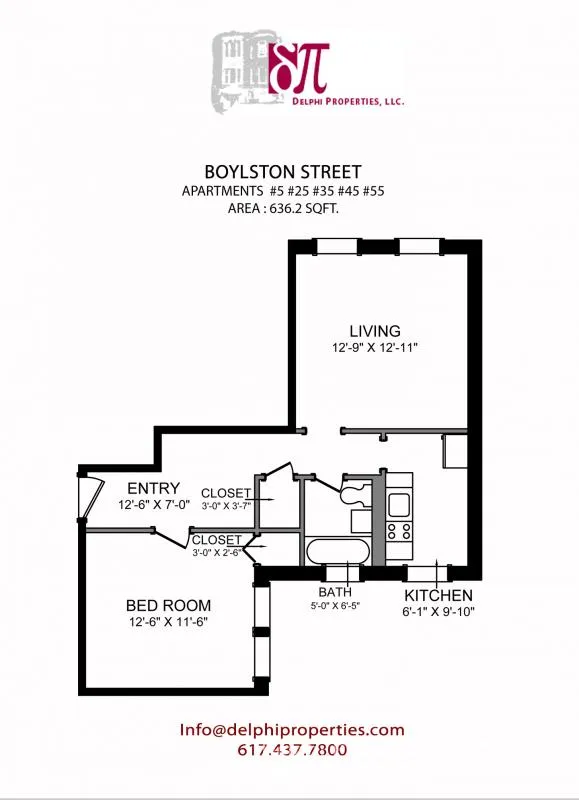 1203 Boylston St, Fenway