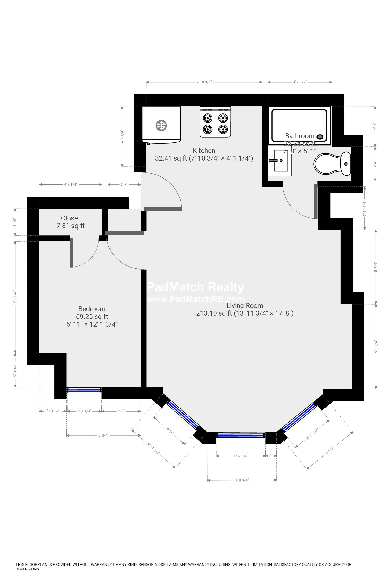 1 bed, 1 bath apartment for rent at 223 Newbury St Unit 3R, Back Bay — photo 9 of 10