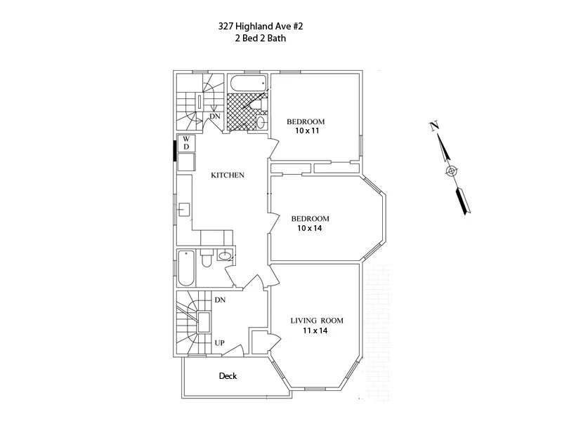 327 Highland Ave, Powder House Square