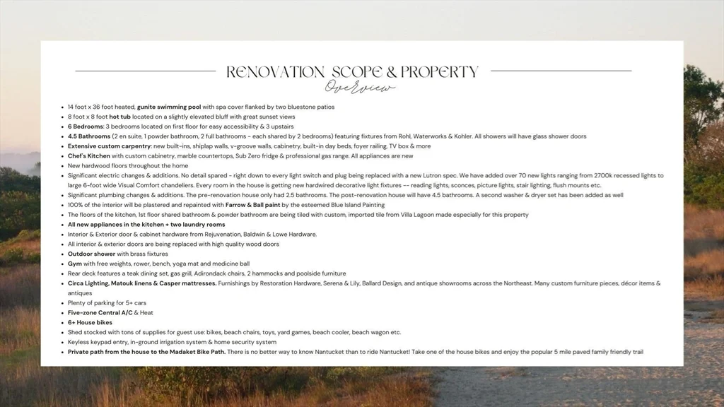 9999 Confidential, Nantucket