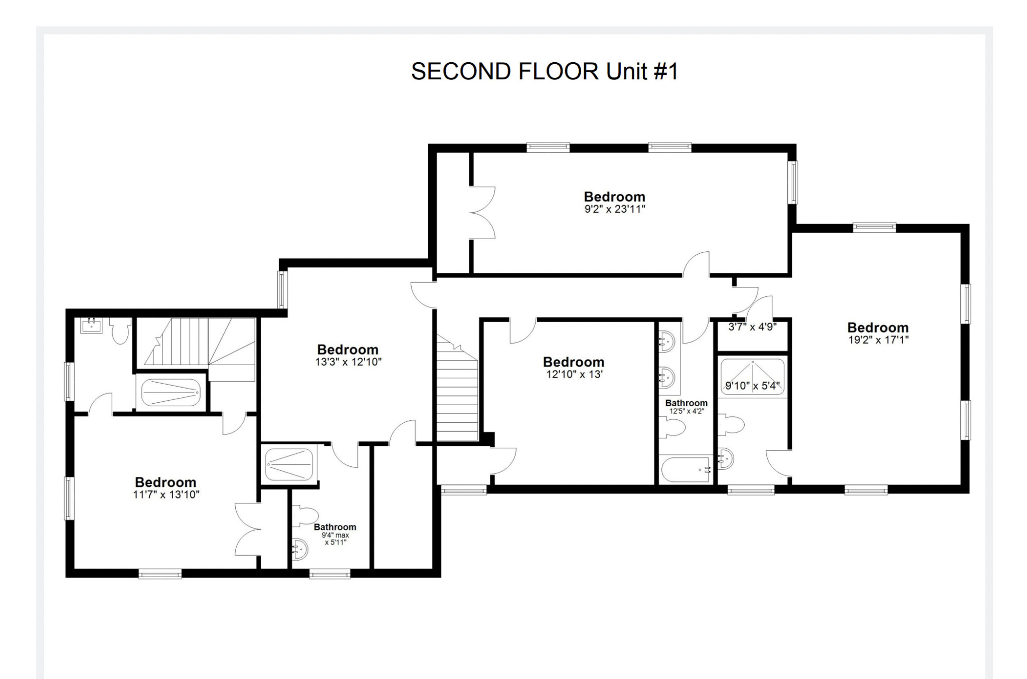 6 bed, 4+ bath apartment for rent at 9 Marion St Unit 1, Tufts University — photo 23 of 23