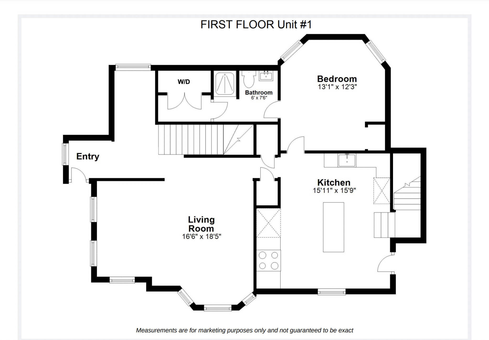 6 bed, 4+ bath apartment for rent at 9 Marion St Unit 1, Tufts University — photo 22 of 23