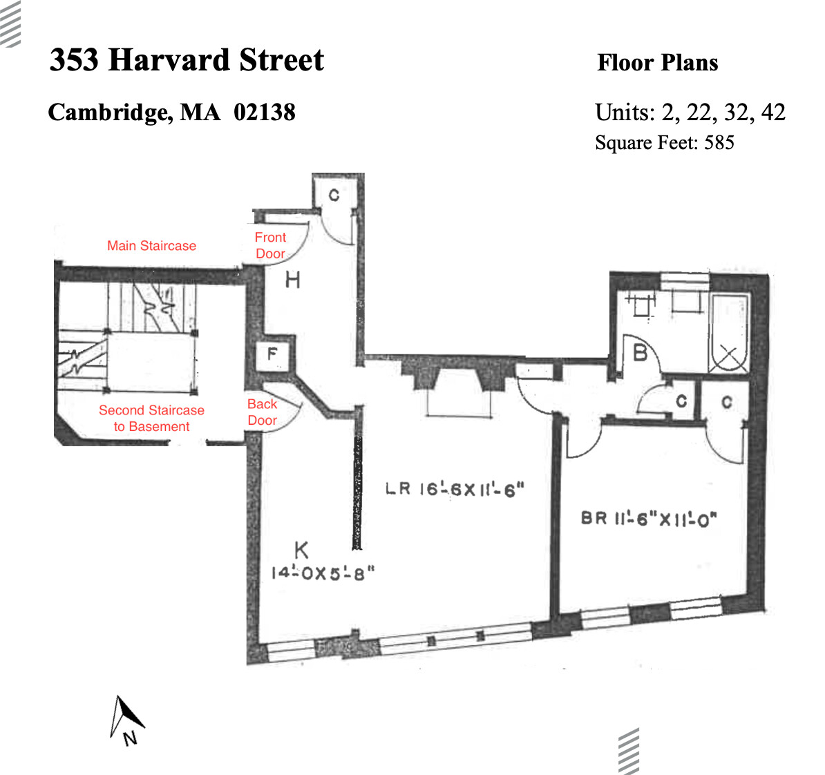 353 Harvard, Mid Cambridge