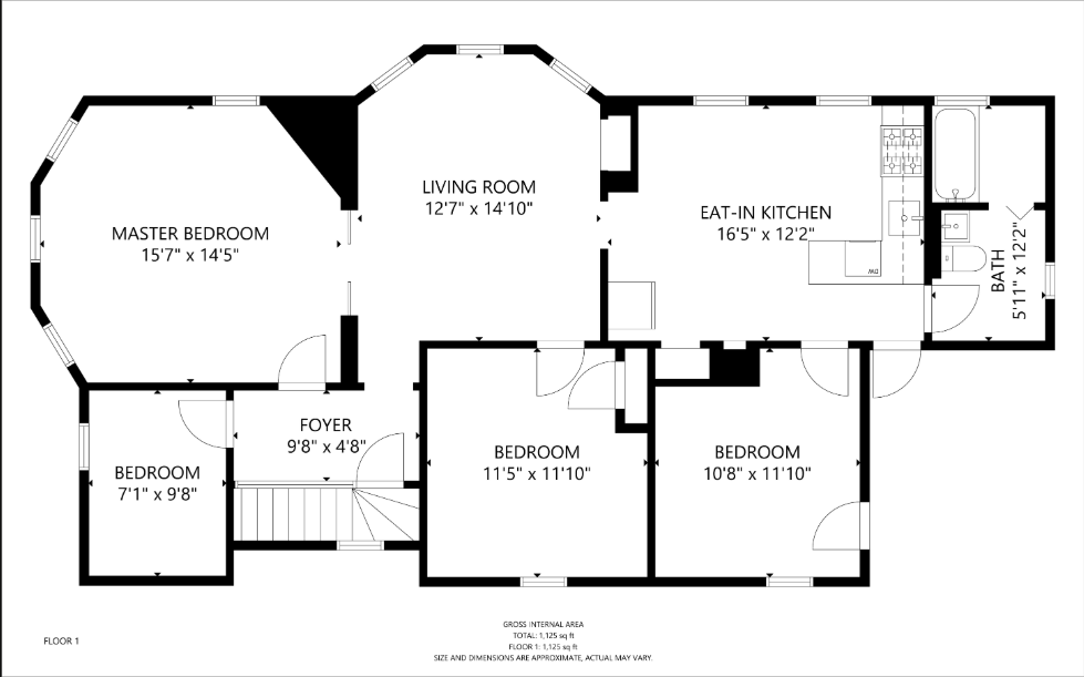 318 Beacon St, Ward Two