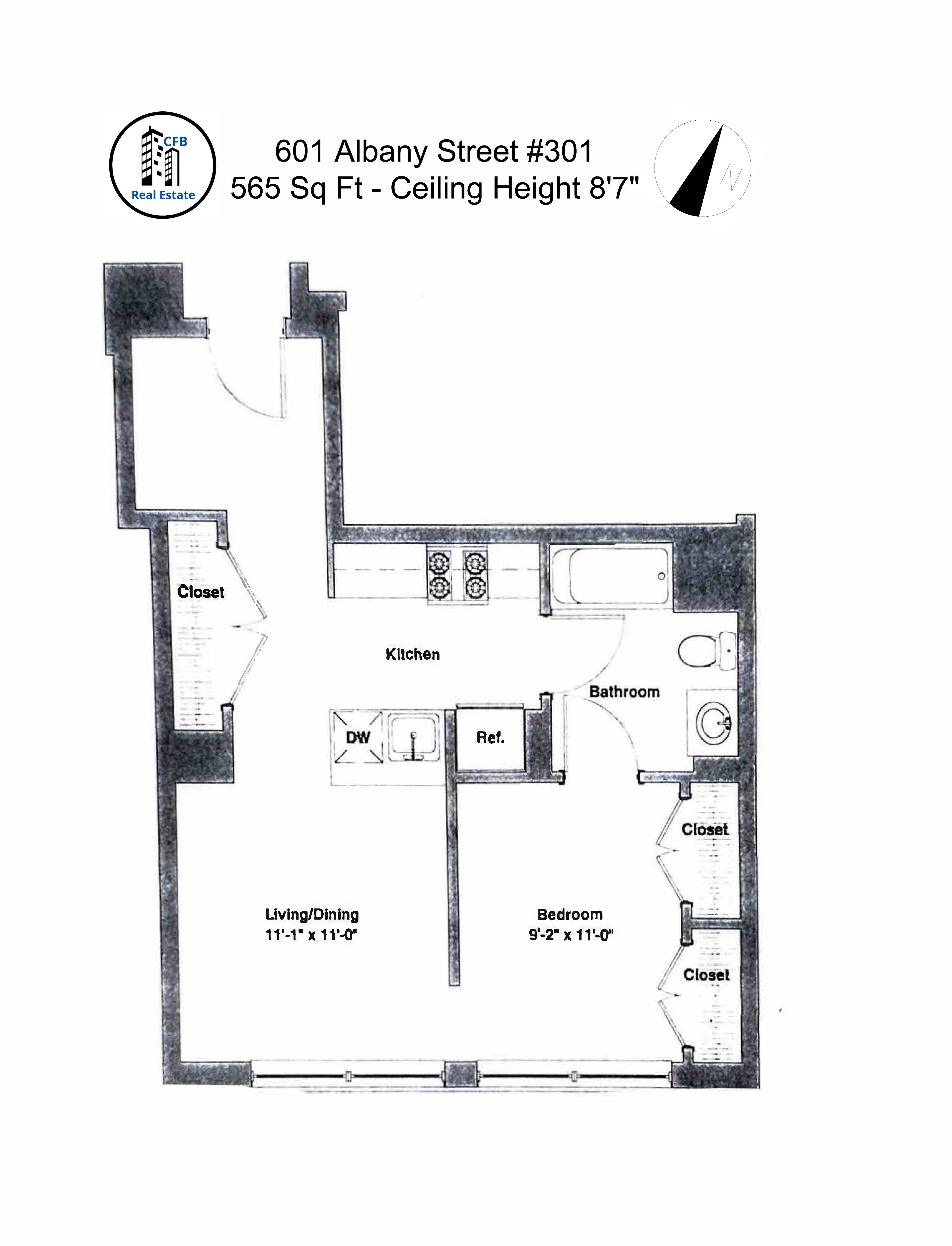 601 Albany St, South End