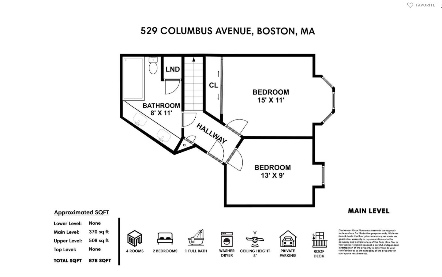 2 bed, 1 bath apartment for rent at 529 Columbus Ave Unit 25, South End — photo 4 of 28