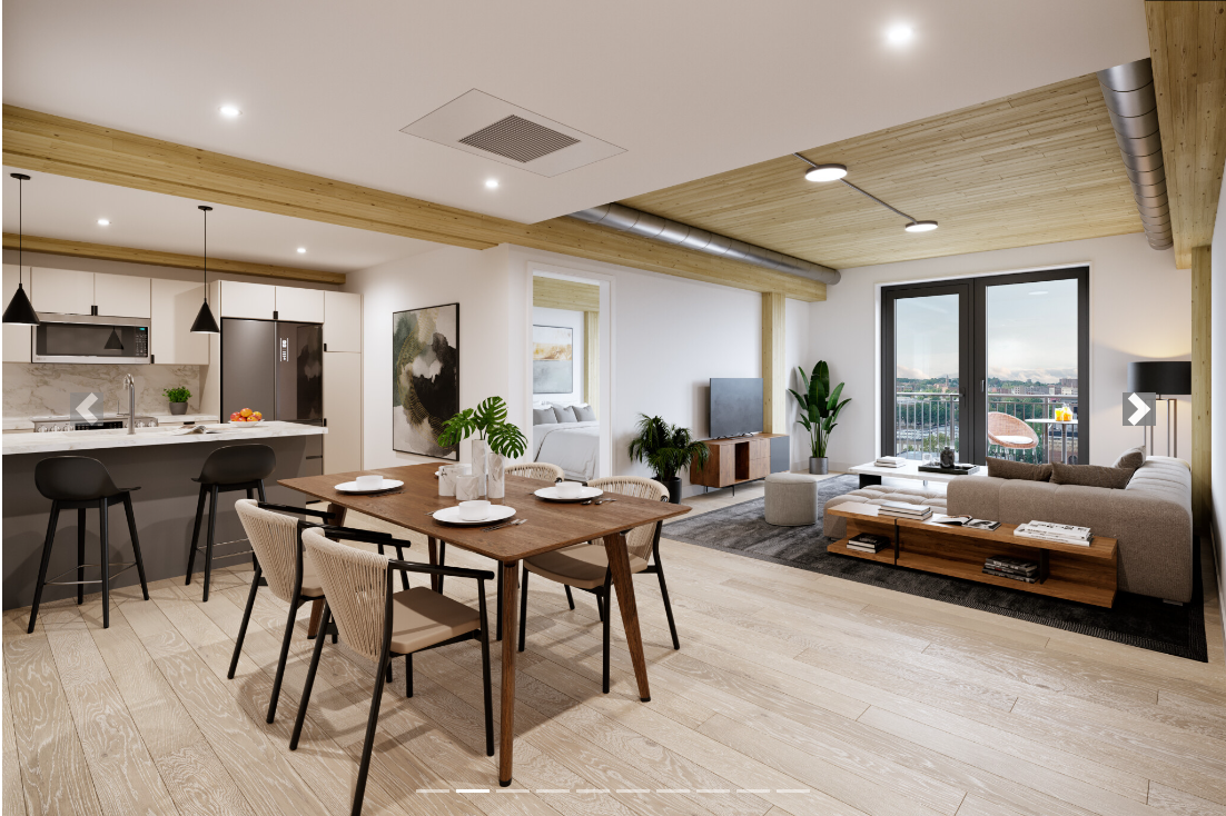 2 bed, 1 bath apartment for rent at 11 East Lenox Unit 504, South End — photo 3 of 8