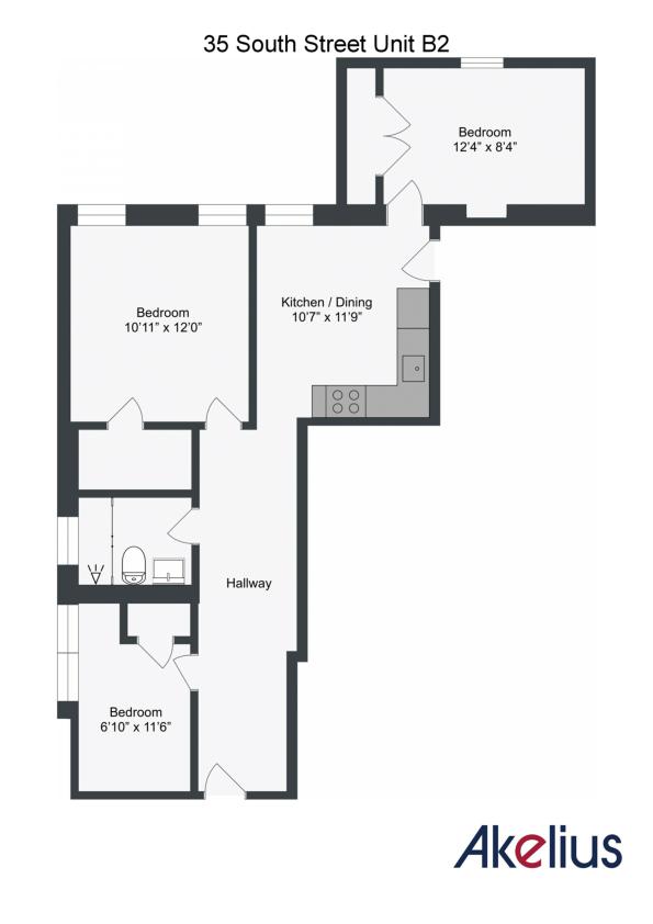 2 bed, 1 bath apartment for rent at 31 South St Unit 1, Brighton — photo 2 of 9