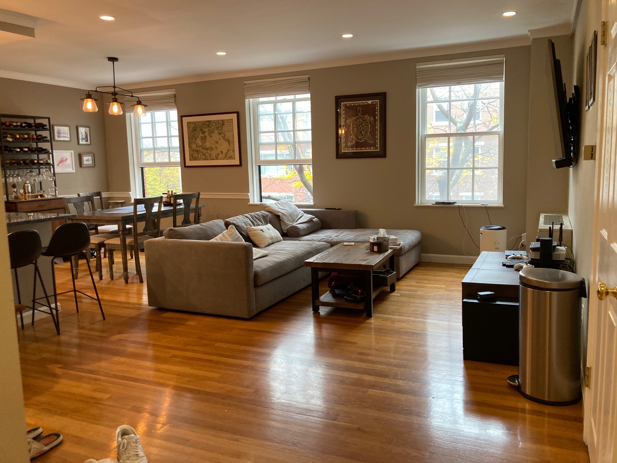 2 bed, 2 bath apartment for rent at 17 Bowdoin Unit 3A&B, Beacon Hill — photo 2 of 31