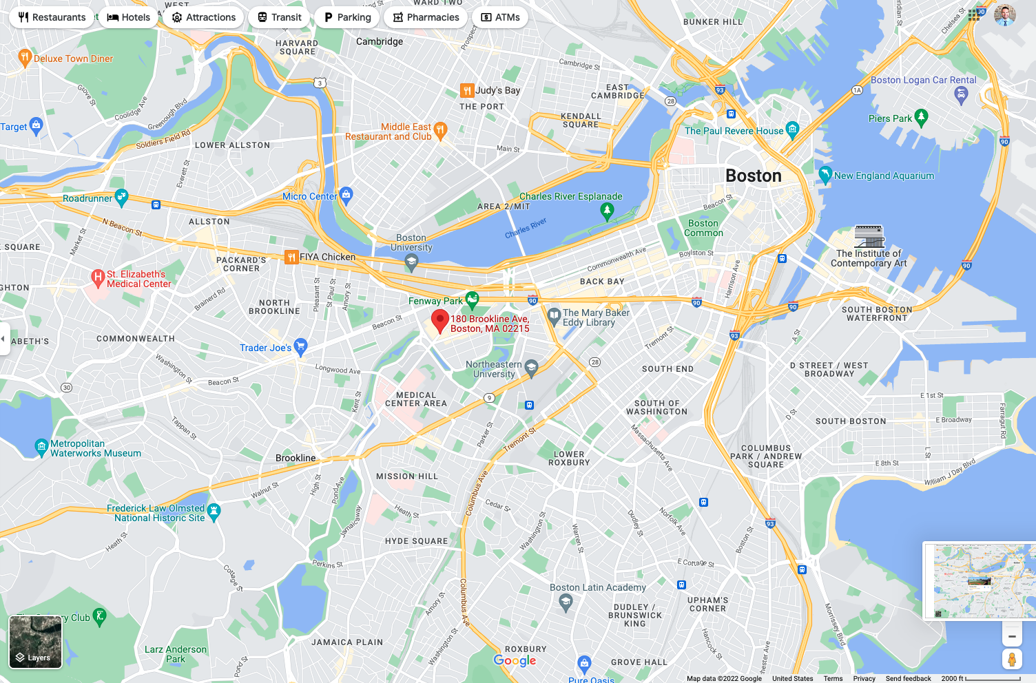 2 bed, 2 bath apartment for rent at 180 Brookline Ave Unit 804, Fenway — photo 9 of 9