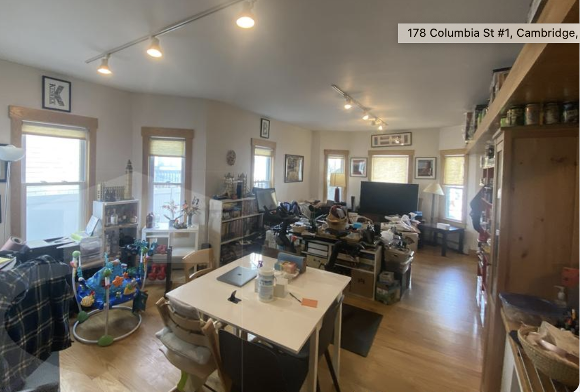 2 bed, 2 bath apartment for rent at 178 Columbia St Unit A, Cambridgeport — photo 4 of 4