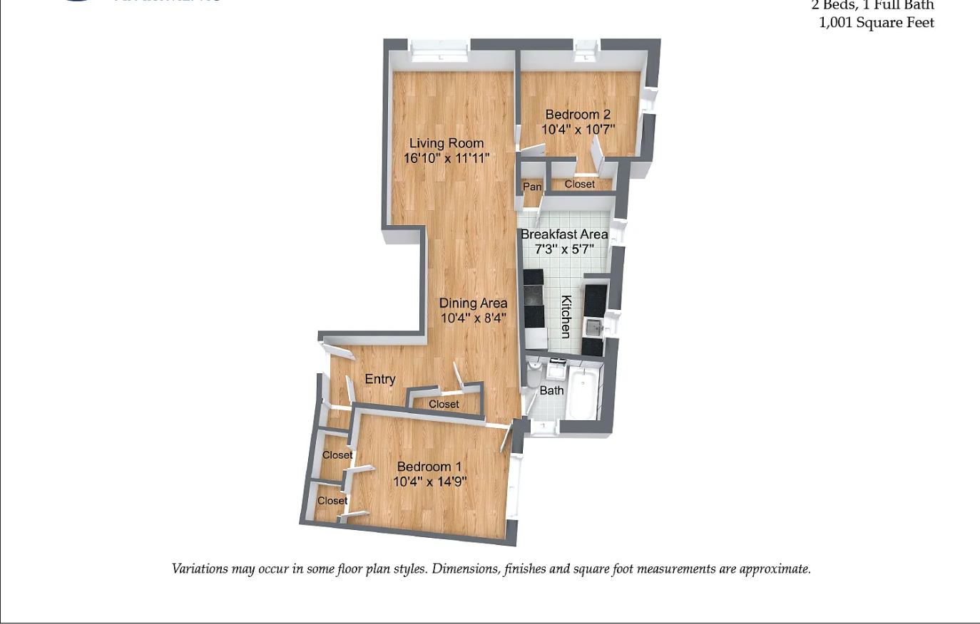 2 bed, 1 bath apartment for rent at 52 Brattle St Unit 502, Harvard Square — photo 17 of 19