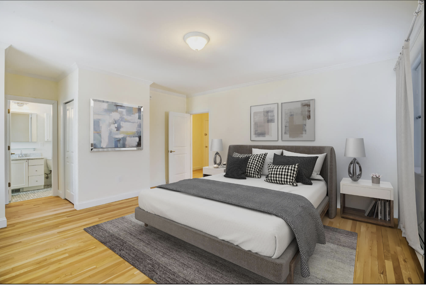 2 bed, 2 bath apartment for rent at 39 Auburn St Unit 6, Coolidge Corner — photo 4 of 7