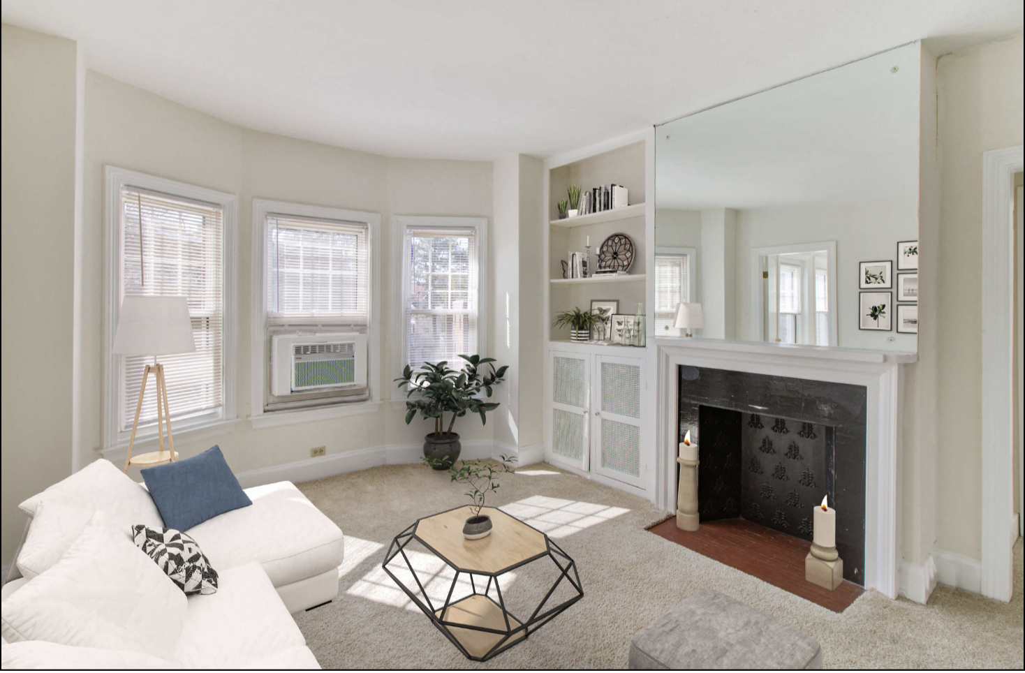 2 bed, 1 bath apartment for rent at 1223 Beacon St Unit 401A, Coolidge Corner