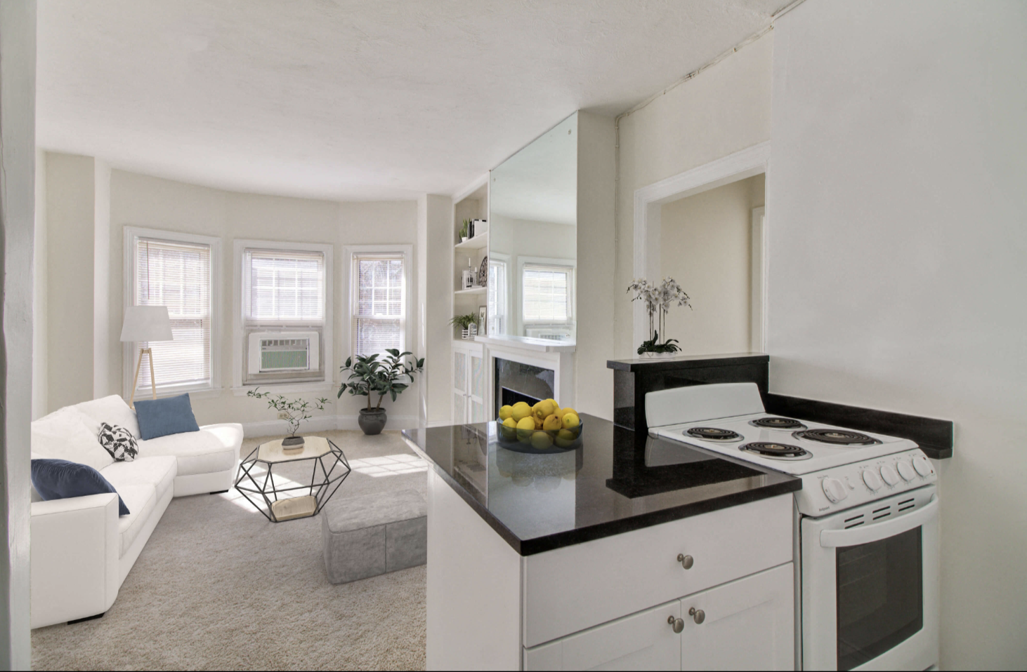 2 bed, 1 bath apartment for rent at 1223 Beacon St Unit 401A, Coolidge Corner — photo 2 of 4