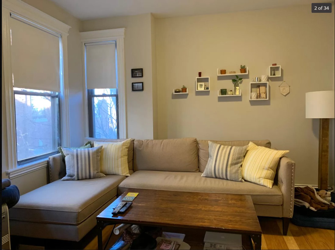 1 bed, 1 bath apartment for rent at 35 Myrtle Unit 5, Beacon Hill — photo 3 of 26