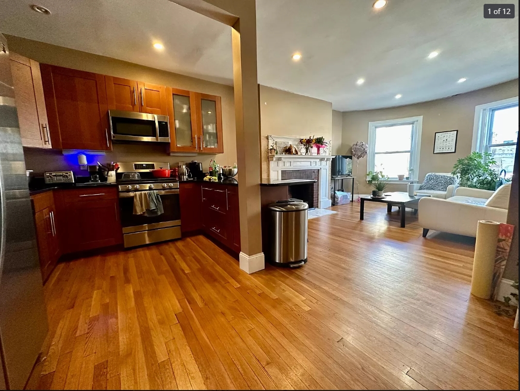 4 bed, 2 bath apartment for rent at 8 Saint Lukes Rd Unit 2, Allston