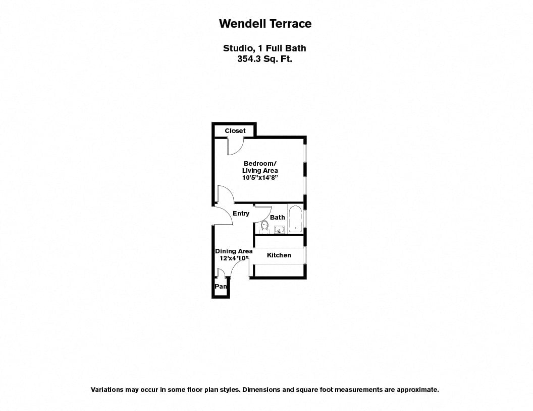Studio bed, 1 bath apartment for rent at 19 Wendell St Unit 21-04, Baldwin — photo 1 of 3