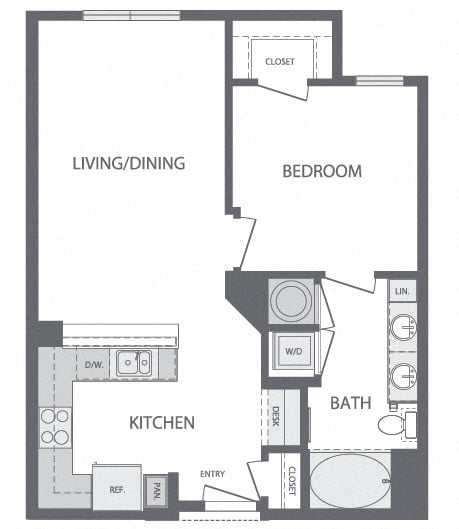 1 bed, 1 bath apartment for rent at 160 Cambridgepark Dr Unit 108, North Cambridge — photo 3 of 3