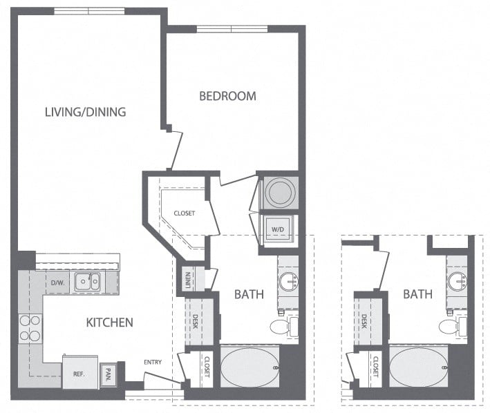 1 bed, 1 bath apartment for rent at 160 Cambridgepark Dr Unit 115, North Cambridge — photo 2 of 3