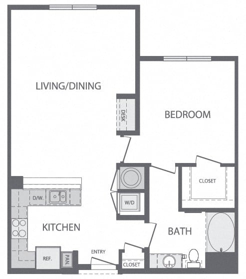 1 bed, 1 bath apartment for rent at 160 Cambridgepark Dr Unit 152, North Cambridge — photo 1 of 3