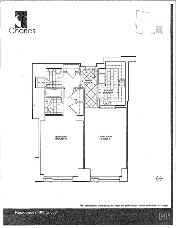 1 Charles Street South, Downtown