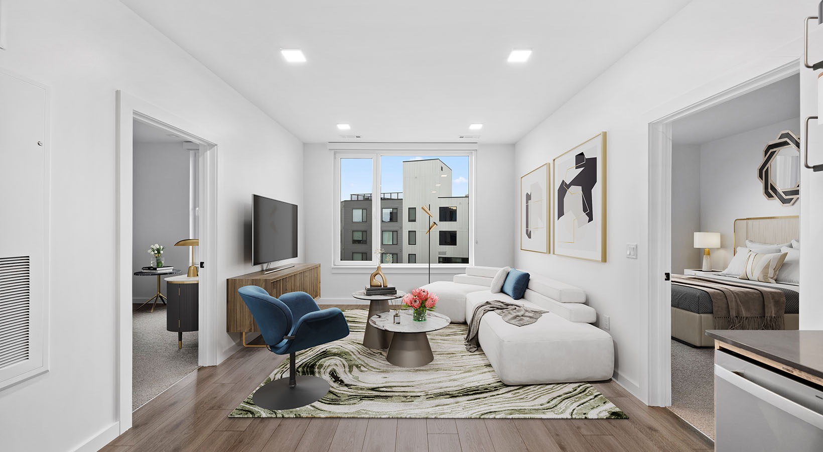 1 bed, 1 bath apartment for rent at 144 Addison St Unit 608N, East Boston — photo 1 of 14