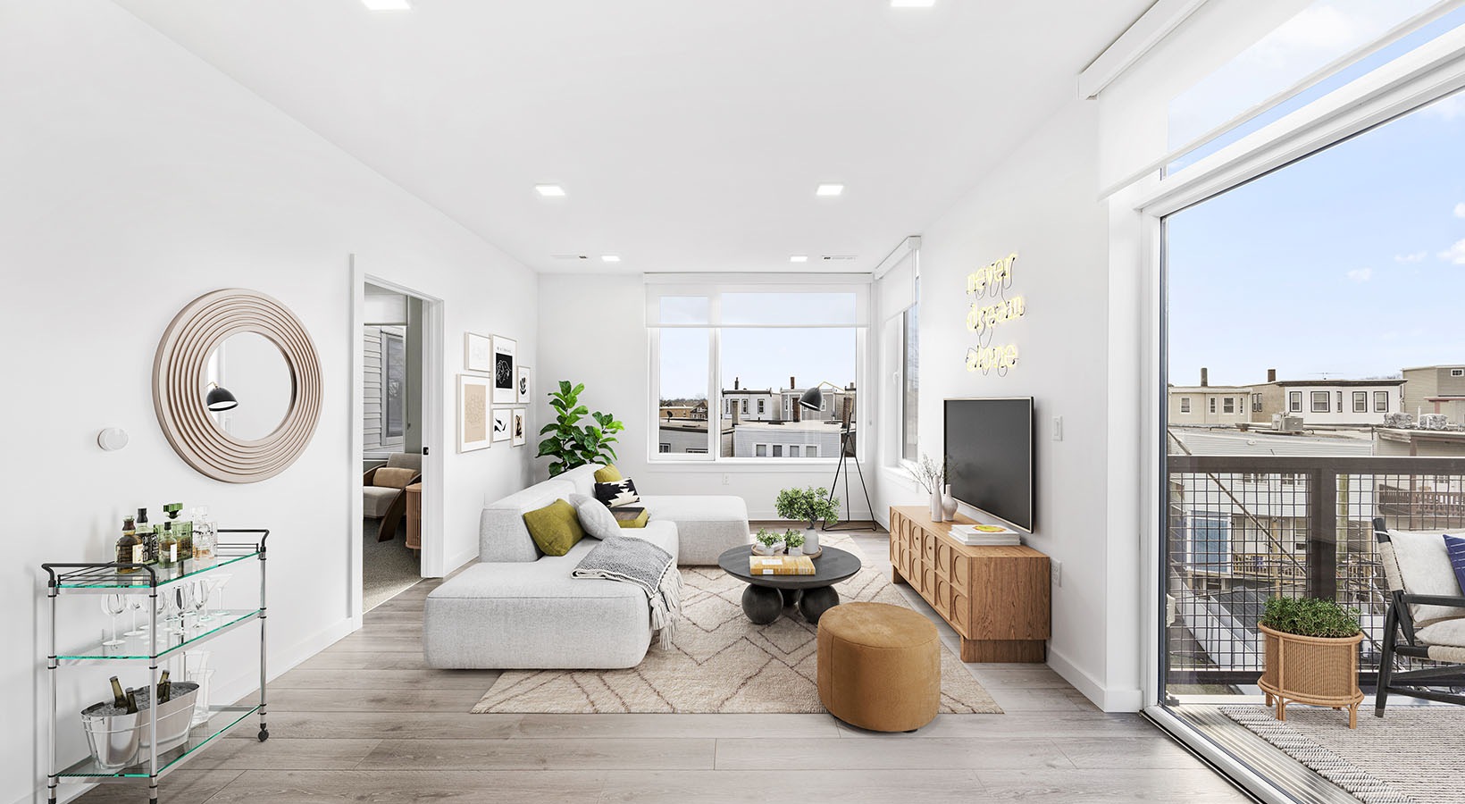 1 bed, 1 bath apartment for rent at 144 Addison St Unit 608N, East Boston — photo 5 of 14