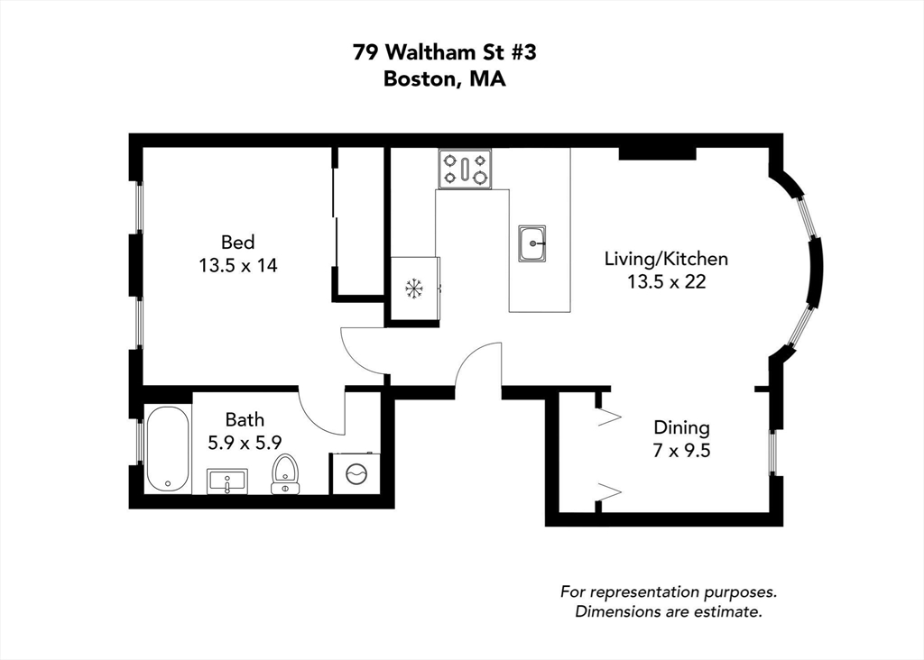 79 Waltham St, South End