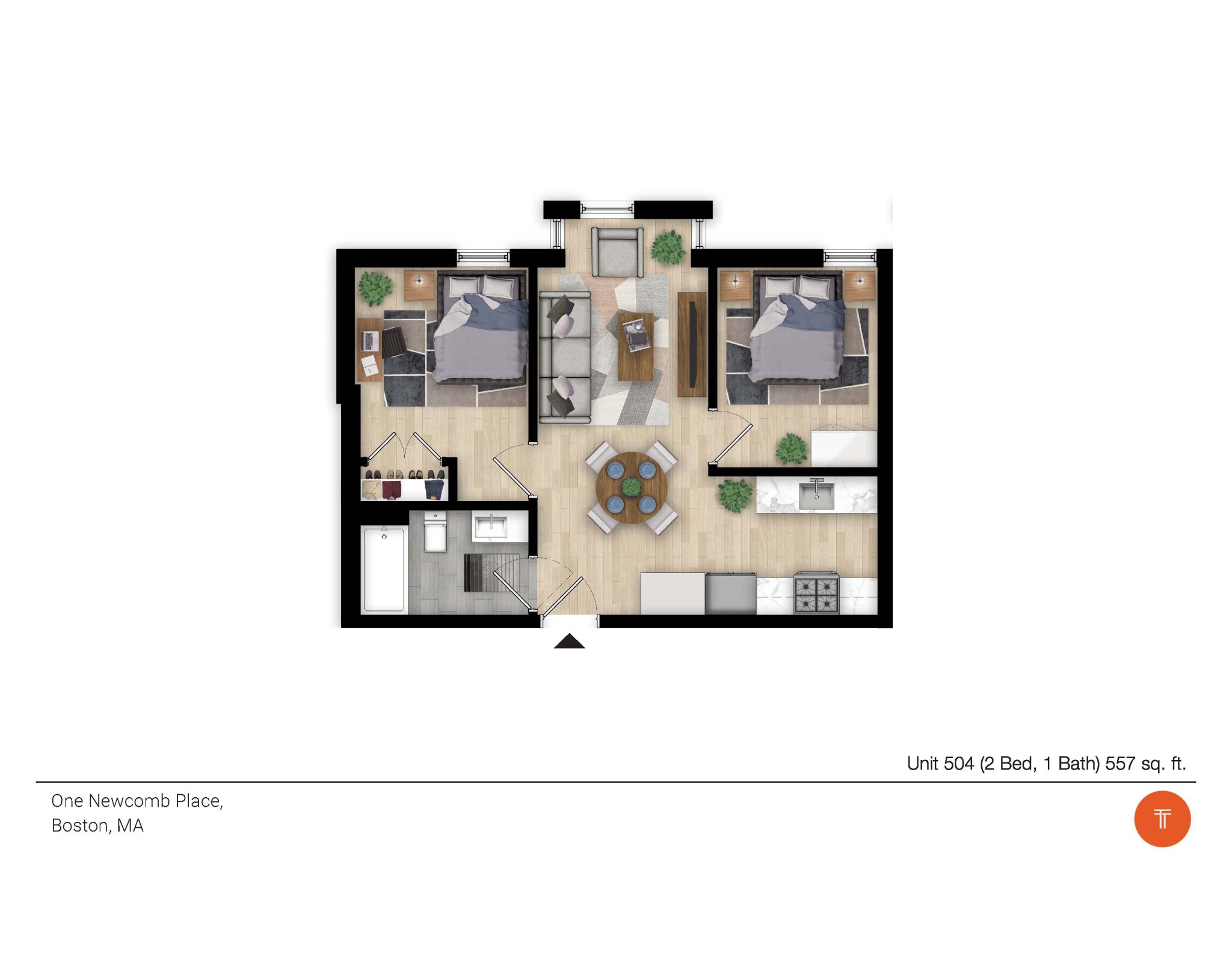 1 Newcomb St, South End