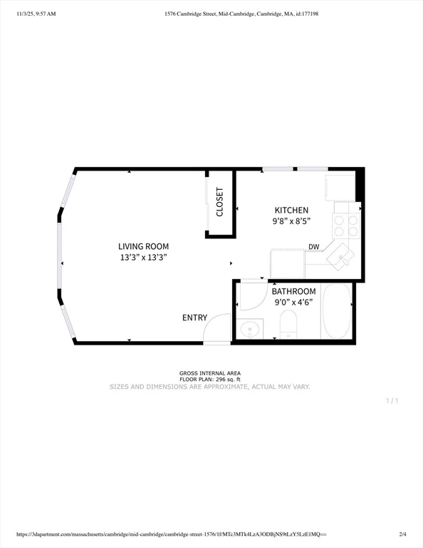 1576 Cambridge St, Mid-Cambridge