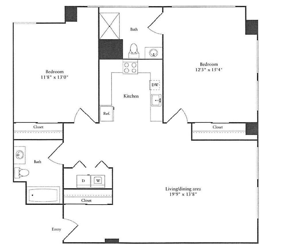 2 bed, 2 bath apartment for rent at 30 Cambridge Park Dr Unit 3107, North Cambridge — photo 1 of 8