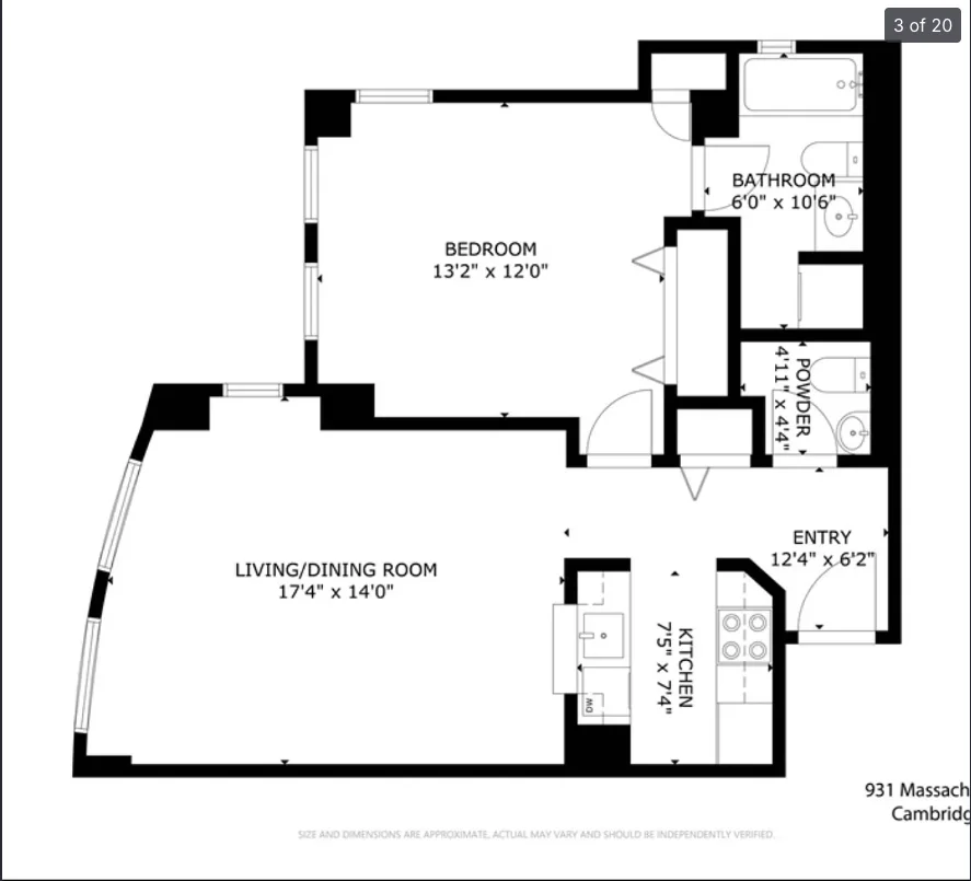 931 Massachusetts Ave, Mid-Cambridge