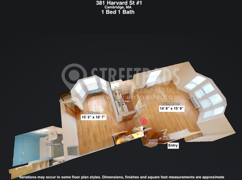 381 Harvard St, Mid-Cambridge