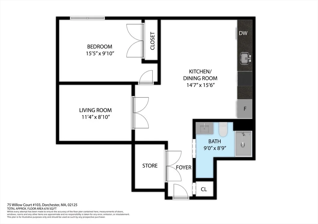 75 Willow Ct, Dorchester
