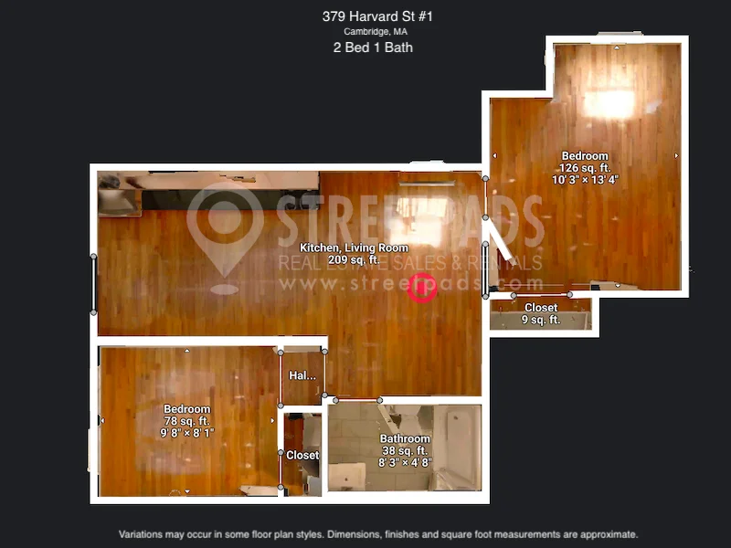 379 Harvard St, Mid-Cambridge