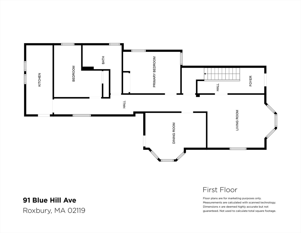 91 Blue Hill Ave, Boston